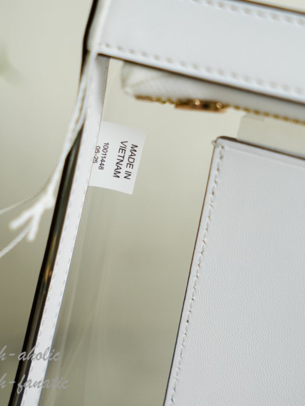 Tory Burch Blake Clear Swingpack Crossbody Clear/Optic White NWT - Picture 8 of 8